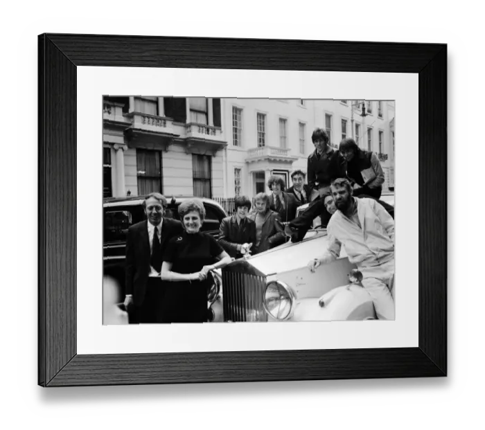 Framed Print : Photocall & news press conference to announce the merger of The Robert Stigwood Framed Print : Photocall & news press conference to announce the merger of The Robert Stigwood