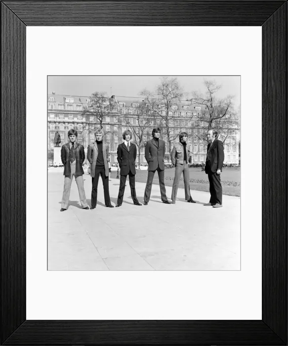 Framed Print : The Bee Gees are put through their paces by Britain Framed Print : The Bee Gees are put through their paces by Britain