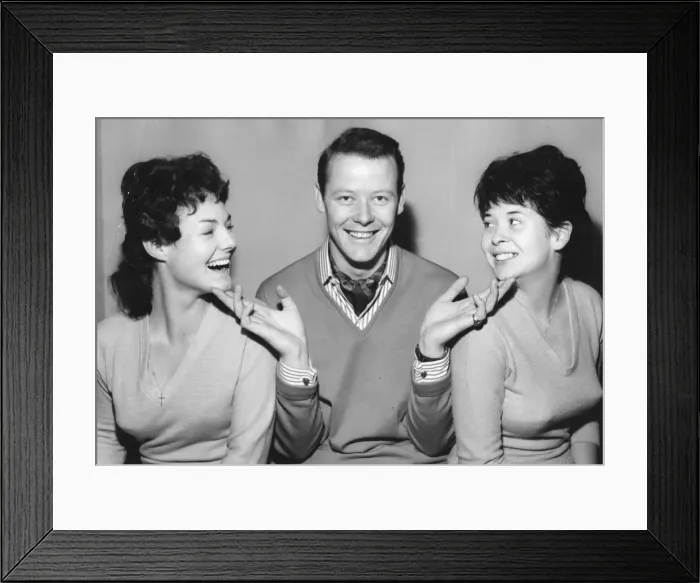 Framed Print : Singer Craig Douglas 2 October 1961 Framed Print : Singer Craig Douglas 2 October 1961