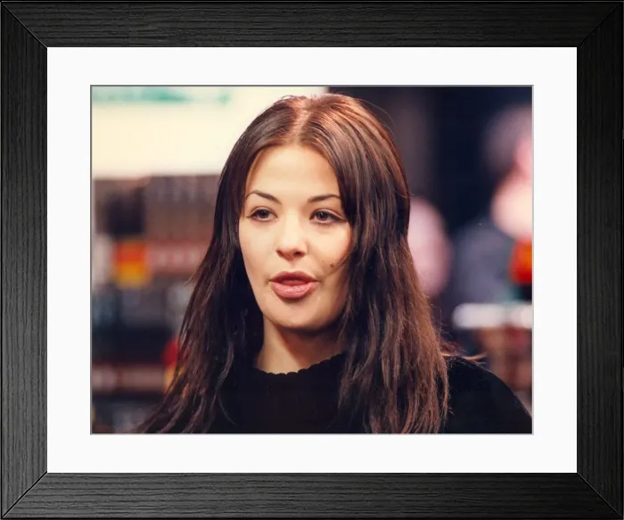 Framed Print : Pop group Deuce perform at Virgin megastore on Northumberland Street