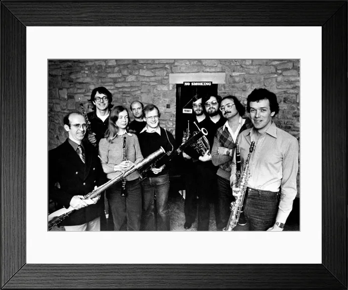 Framed Print : The Whispering Wind Band featuring international clarinetist Alan Hacker on March 25 Framed Print : The Whispering Wind Band featuring international clarinetist Alan Hacker on March 25