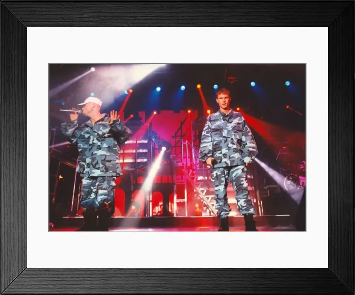 Framed Print : Pop group East 17 perform in concert at the Whitley Bay Ice Rink 24 May 1995 Framed Print : Pop group East 17 perform in concert at the Whitley Bay Ice Rink 24 May 1995