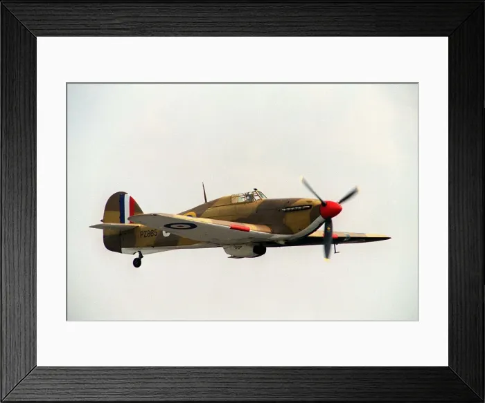 Framed Print : Aircraft Hawker Hurricane August 1993 flying at the Wroughton Airshow Framed Print : Aircraft Hawker Hurricane August 1993 flying at the Wroughton Airshow