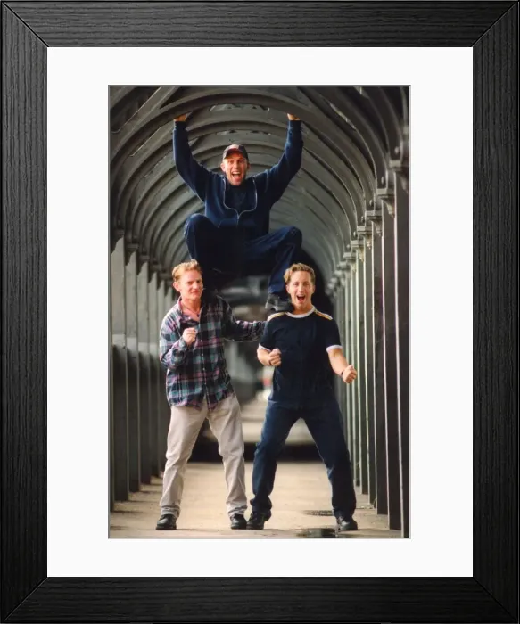 Framed Print : North East band Cryin Out Loud who have won a heat of Jonathan Ross
