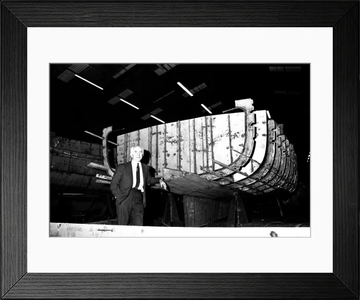 Framed Print : Harry Mitcheson, general manager and director at Blyth shipyard, Gregson and Company Ltd Framed Print : Harry Mitcheson, general manager and director at Blyth shipyard, Gregson and Company Ltd