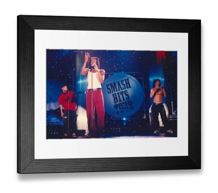 Framed Print : Pop group EYC, perform in the Smash Hits Tour at Whitley Bay Ice Rink 22 November 1995 Framed Print : Pop group EYC, perform in the Smash Hits Tour at Whitley Bay Ice Rink 22 November 1995