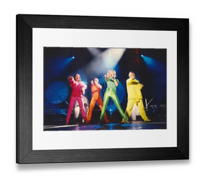 Framed Print : Pop group Deuce perform in the Smash Hits Roadshow, Whitley Bay Ice Rink 23 November 1995