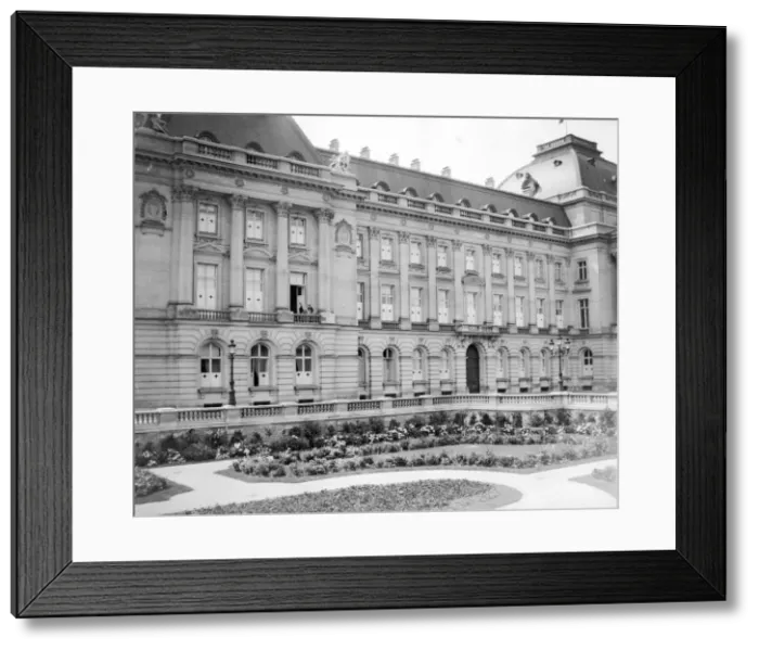 Framed Print : The Royal Palace in Brussels which has been converted into a hospital for the wounded Framed Print : The Royal Palace in Brussels which has been converted into a hospital for the wounded