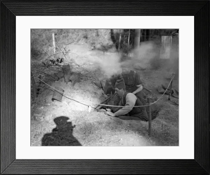 Framed Print : Army Service Corps France October 1914 The unsung heroes of the British army during