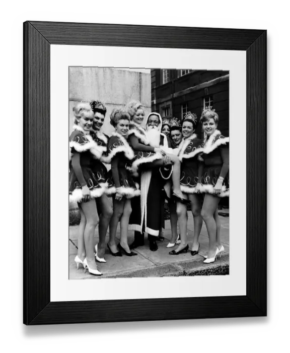 Framed Print : Sid James Comedy Actor Carry On Films collecting toys for charity at the Variety Club Framed Print : Sid James Comedy Actor Carry On Films collecting toys for charity at the Variety Club