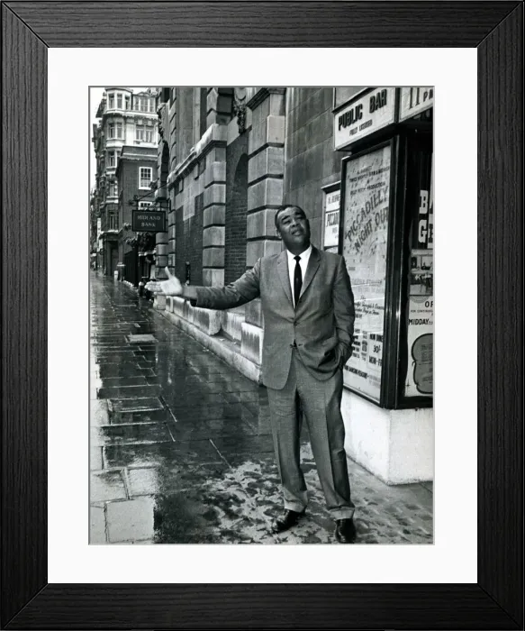 Framed Print : Joe Louis former champion boxer Ex-heavyweight champion of the world