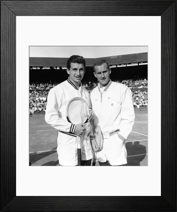 Framed Print : Wimbledon Tennis Championships 1958 Ashley Cooper