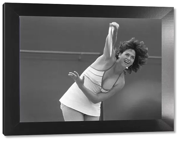 Linda Siegal Wimbledon Tennis Championships June 1979 had a very embarassing afternoon at