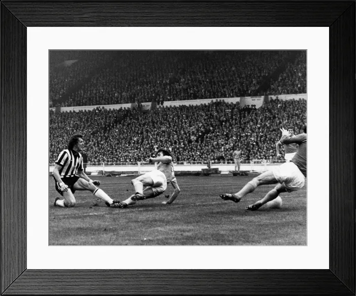 Framed Print : 1976 League Cup Final at Wembley Stadium. Manchester City 2 v Newcastle United 1 Framed Print : 1976 League Cup Final at Wembley Stadium. Manchester City 2 v Newcastle United 1