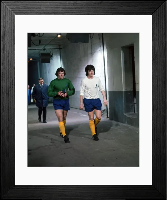 Framed Print : 1971 League Cup Final at Wembley Stadium Tottenham Hotspur 2 v Aston Villa 0 Framed Print : 1971 League Cup Final at Wembley Stadium Tottenham Hotspur 2 v Aston Villa 0