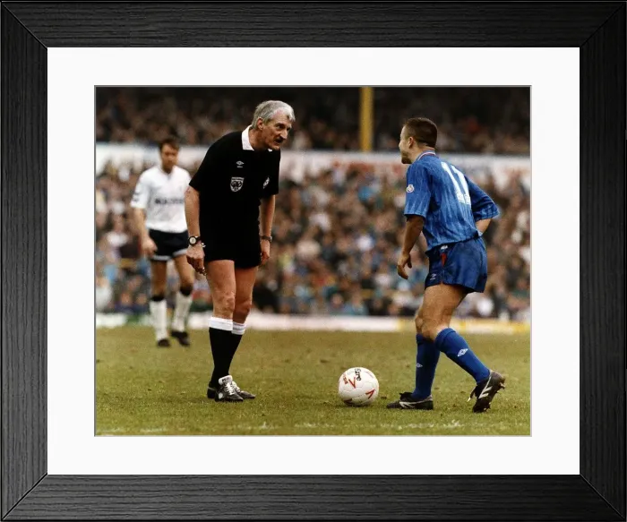 Framed Print : English League Division One match. Wimbledon 3 v Nottingham Forest 1 Framed Print : English League Division One match. Wimbledon 3 v Nottingham Forest 1