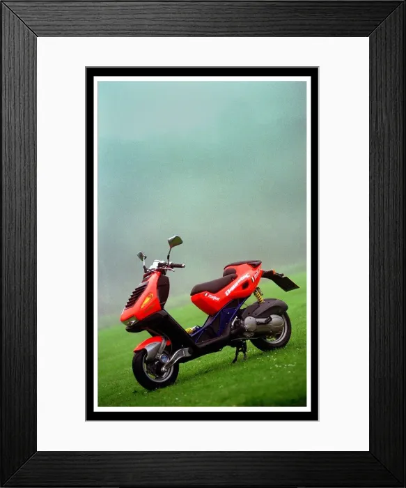 Framed Print : Italjet July 1999 Motorbike scooter Framed Print : Italjet July 1999 Motorbike scooter