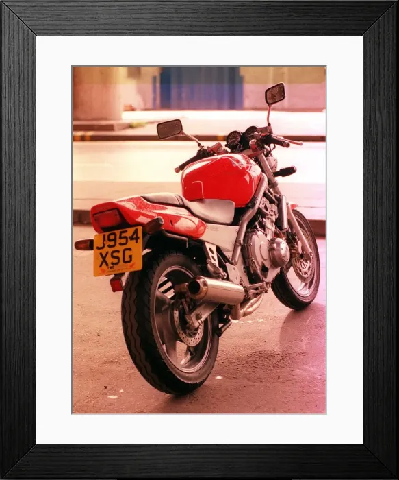 Framed Print : Honda CB 1 April 1998 Framed Print : Honda CB 1 April 1998