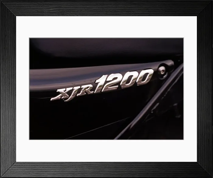 Framed Print : Yamaha XJR 1200 motorbike October 1998 Framed Print : Yamaha XJR 1200 motorbike October 1998