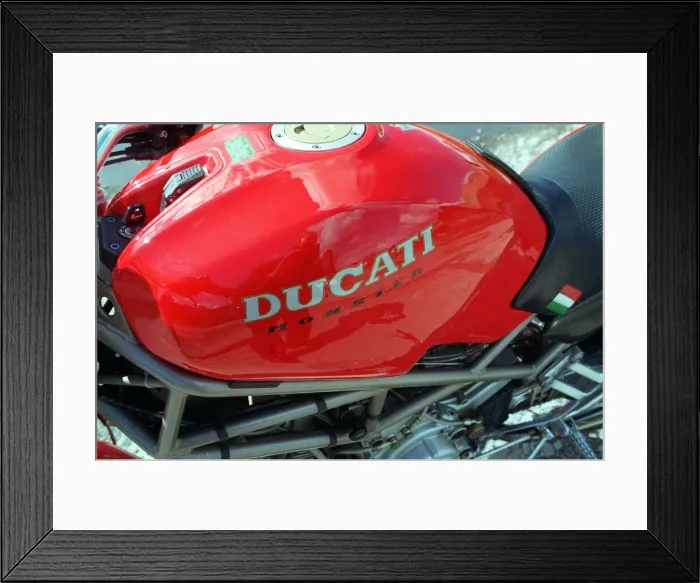 Framed Print : Ducati motorcycle 1998 Framed Print : Ducati motorcycle 1998