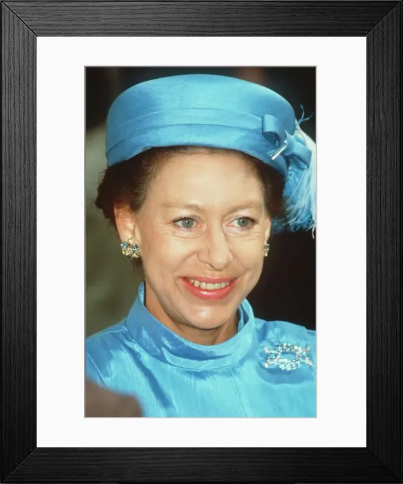 Framed Print : Princess Margaret at Burtenwood Brewery Framed Print : Princess Margaret at Burtenwood Brewery