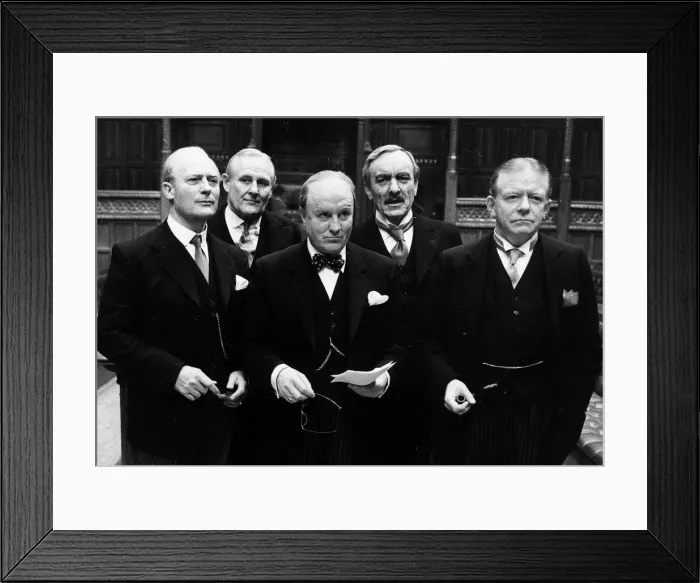 Framed Print : Winston Churchill The Wilderness Years Television programme Framed Print : Winston Churchill The Wilderness Years Television programme