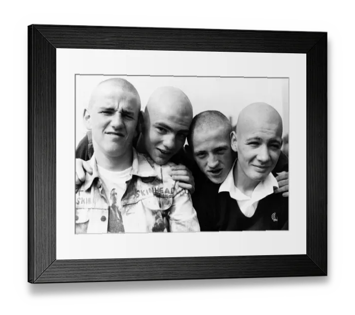 Framed Print : Fashion Skinheads Curly Robinson Davie Dougan Deko Carvil Framed Print : Fashion Skinheads Curly Robinson Davie Dougan Deko Carvil