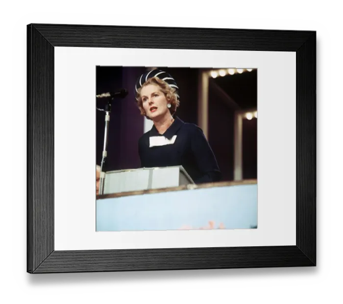 Framed Print : Margaret Thatcher MP 1970