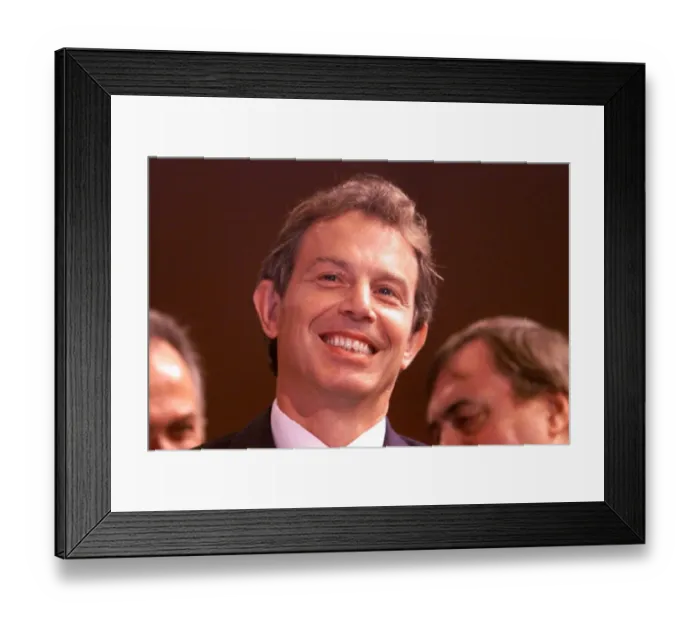 Framed Print : Tony Blair Prime Minister at the closing day Sep 1999 of the Labour Party Framed Print : Tony Blair Prime Minister at the closing day Sep 1999 of the Labour Party