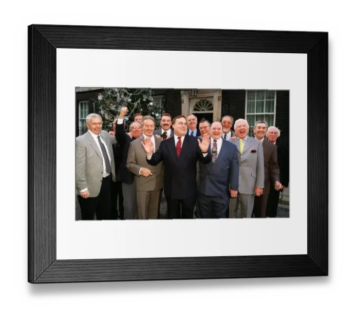 Framed Print : John Prescott Deputy Prime Minister December 1998 acting prime minister while Tony