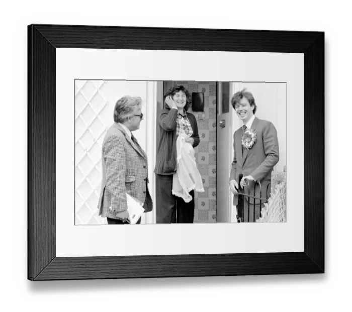 Framed Print : Beaconsfield By Election 1982, Tony Blair, Labour Party Candidate Framed Print : Beaconsfield By Election 1982, Tony Blair, Labour Party Candidate