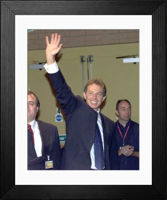 Framed Print : Prime Minister Tony Blair at the Labour Party Conference Sep 1999 in Bournemouth Framed Print : Prime Minister Tony Blair at the Labour Party Conference Sep 1999 in Bournemouth
