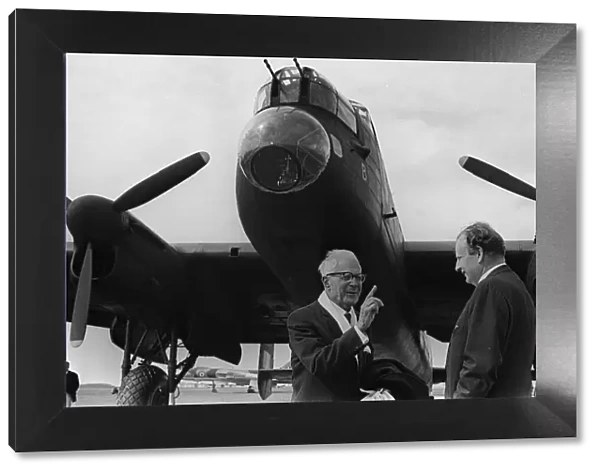 The Dambuster - Dr Barnes Wallis. Wallis, the engineer who famously created the bouncing