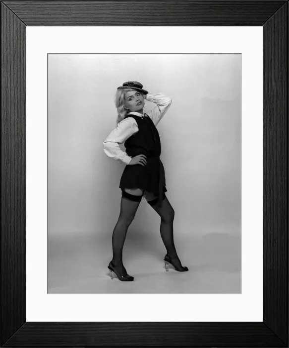 Framed Print : Debbie Harry lead singer of Blondie August 1978