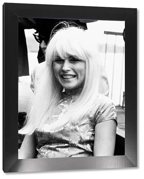 Debbie Harry Singer leader of the pop group Blondie