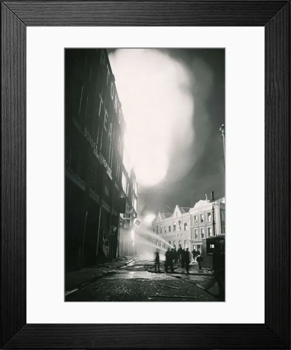Framed Print : Blitz: Taken from the German word Blitzkrieg ( lightning war ) Framed Print : Blitz: Taken from the German word Blitzkrieg ( lightning war )