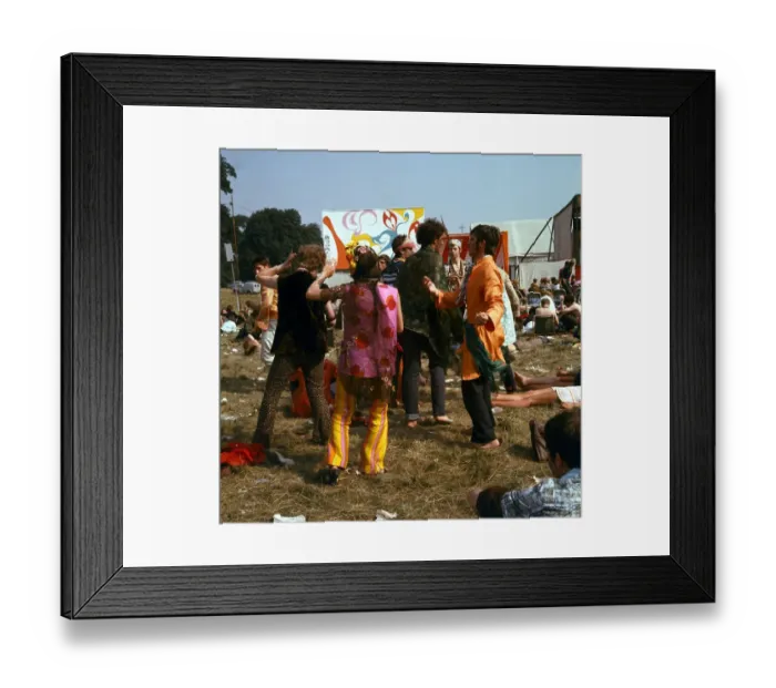 Framed Print : Sixties Fashion 1960s clothing Festival of the Flower Children Framed Print : Sixties Fashion 1960s clothing Festival of the Flower Children