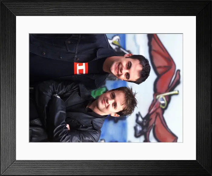 Framed Print : Byker Grove celebrates its 10th anniversary at The Mitre in Benwell, stars Ant & Dec Framed Print : Byker Grove celebrates its 10th anniversary at The Mitre in Benwell, stars Ant & Dec