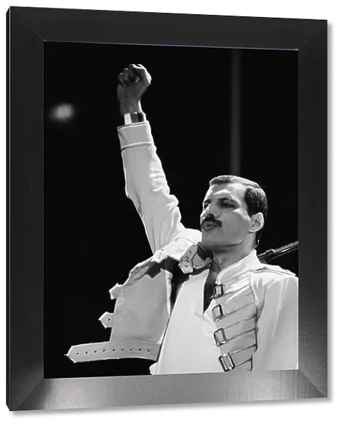 Queen Rock Group Freddie mercury, Queen in concert at Wembley Stadium