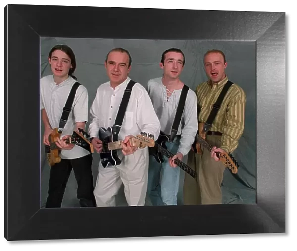 Francis Rossi Musician who is one half of the original Status Quo line up pictured here