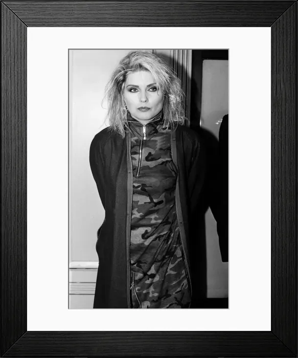 Framed Print : Debbie Harry American pop singer at BPI Awards 1987 Framed Print : Debbie Harry American pop singer at BPI Awards 1987