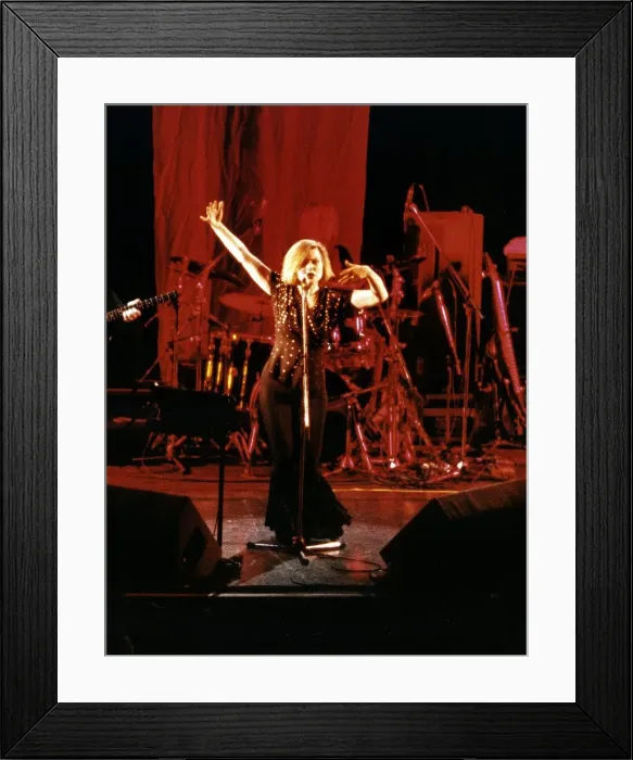 Framed Print : Debbie Harry Singer and leader of pop group Blondie performing on stage Framed Print : Debbie Harry Singer and leader of pop group Blondie performing on stage