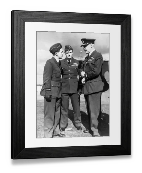 Framed Print : Air Marshal Sir Arthur Bomber'Harris, commander in chief of Bombing Command Framed Print : Air Marshal Sir Arthur Bomber'Harris, commander in chief of Bombing Command