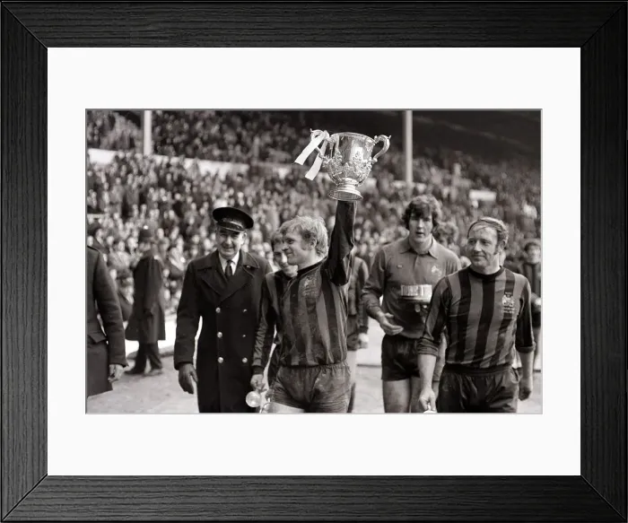 Framed Print : 1970 League Cup Final at Wembley Stadium. West Bromwich Albion 1 v Manchester City 2 Framed Print : 1970 League Cup Final at Wembley Stadium. West Bromwich Albion 1 v Manchester City 2