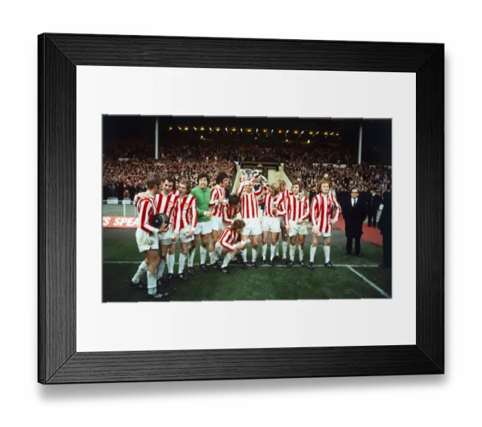 Framed Print : 1972 League Cup Final at Wembley. Stoke City 2 v Chelsea 1 Framed Print : 1972 League Cup Final at Wembley. Stoke City 2 v Chelsea 1