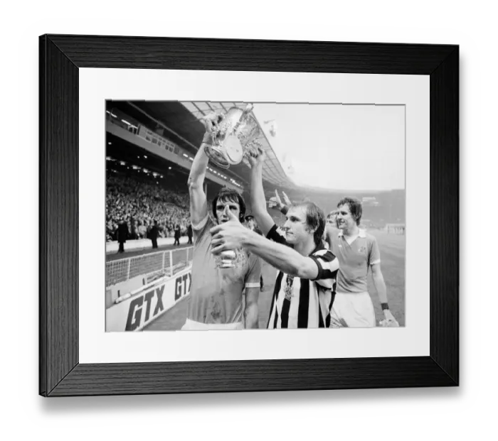 Framed Print : 1976 League Cup Final at Wembley Stadium. Manchester city 2 v Newcastle United 1 Framed Print : 1976 League Cup Final at Wembley Stadium. Manchester city 2 v Newcastle United 1