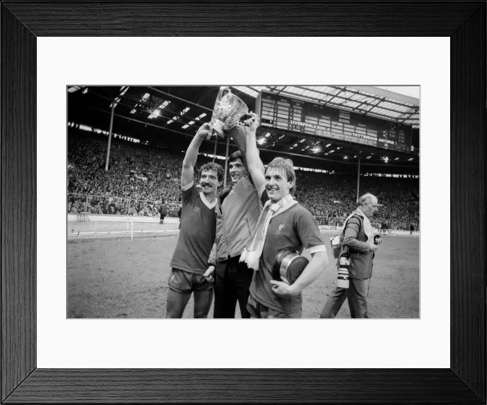 Framed Print : 1982 League Cup Final at Wembley Stadium. Liverpool 3 v Tottenham Hotspur 1 Framed Print : 1982 League Cup Final at Wembley Stadium. Liverpool 3 v Tottenham Hotspur 1