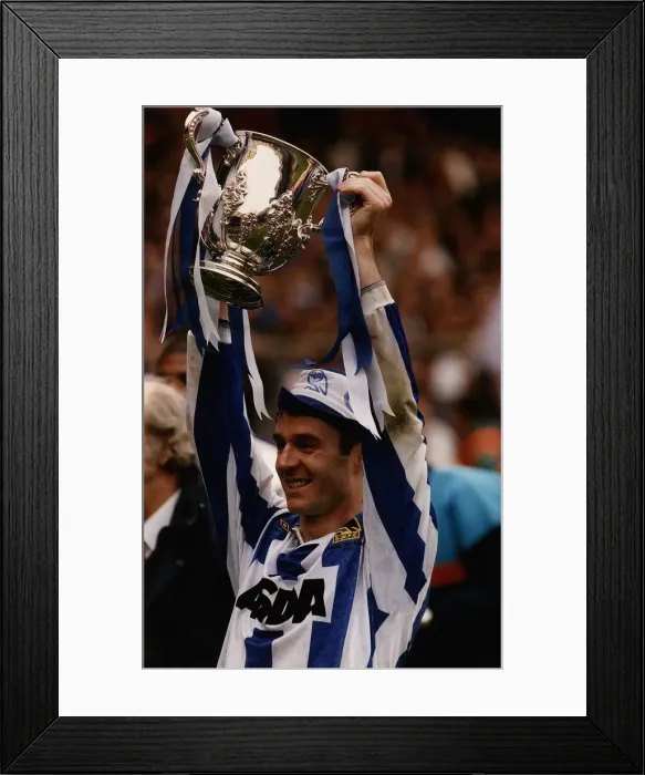 Framed Print : 1991 Rumbelows Cup Final at Wembley. Sheffield Wednesday 1 v Manchester United 0 Framed Print : 1991 Rumbelows Cup Final at Wembley. Sheffield Wednesday 1 v Manchester United 0