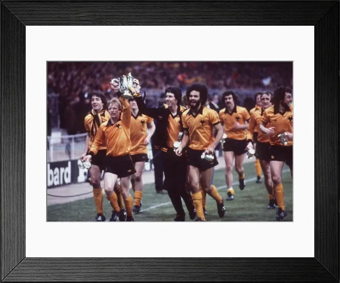 Framed Print : 1980 League Cup Final at Wembley Stadium. Nottingham Forest 0 v Wolverhampton