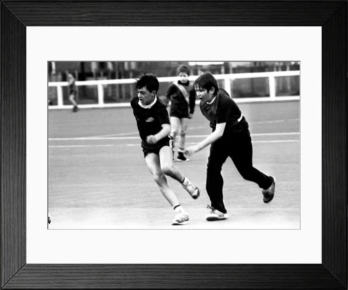Framed Print : Bobby Robson at the Lightfoot Sports Stadium in Walker, Newcastle Framed Print : Bobby Robson at the Lightfoot Sports Stadium in Walker, Newcastle